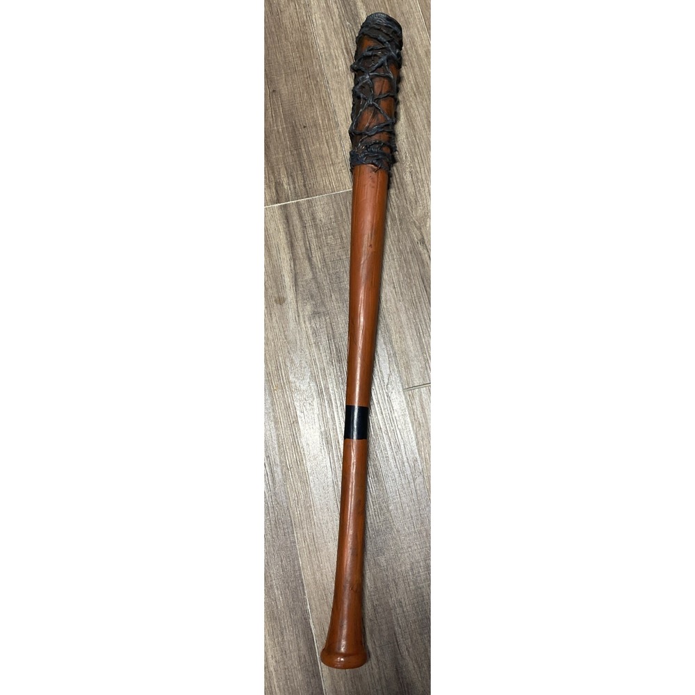 LUCILLE Negan's Replica Baseball Bat The Walking Dead Cosplay Rubber Halloween